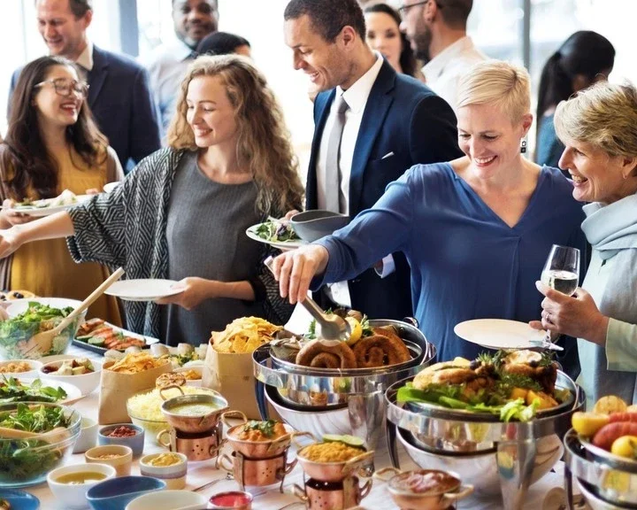 Catering Service Supporting Team Building